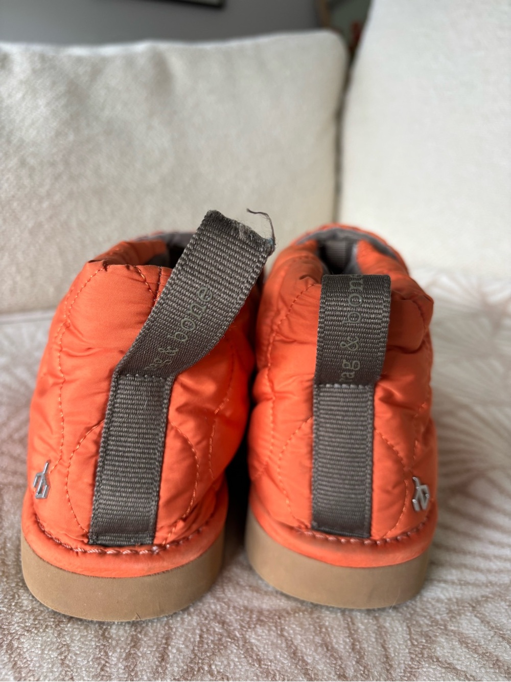 Rag & bone Eira Boot - Recycled Materials in Orange - Picture 4 of 4